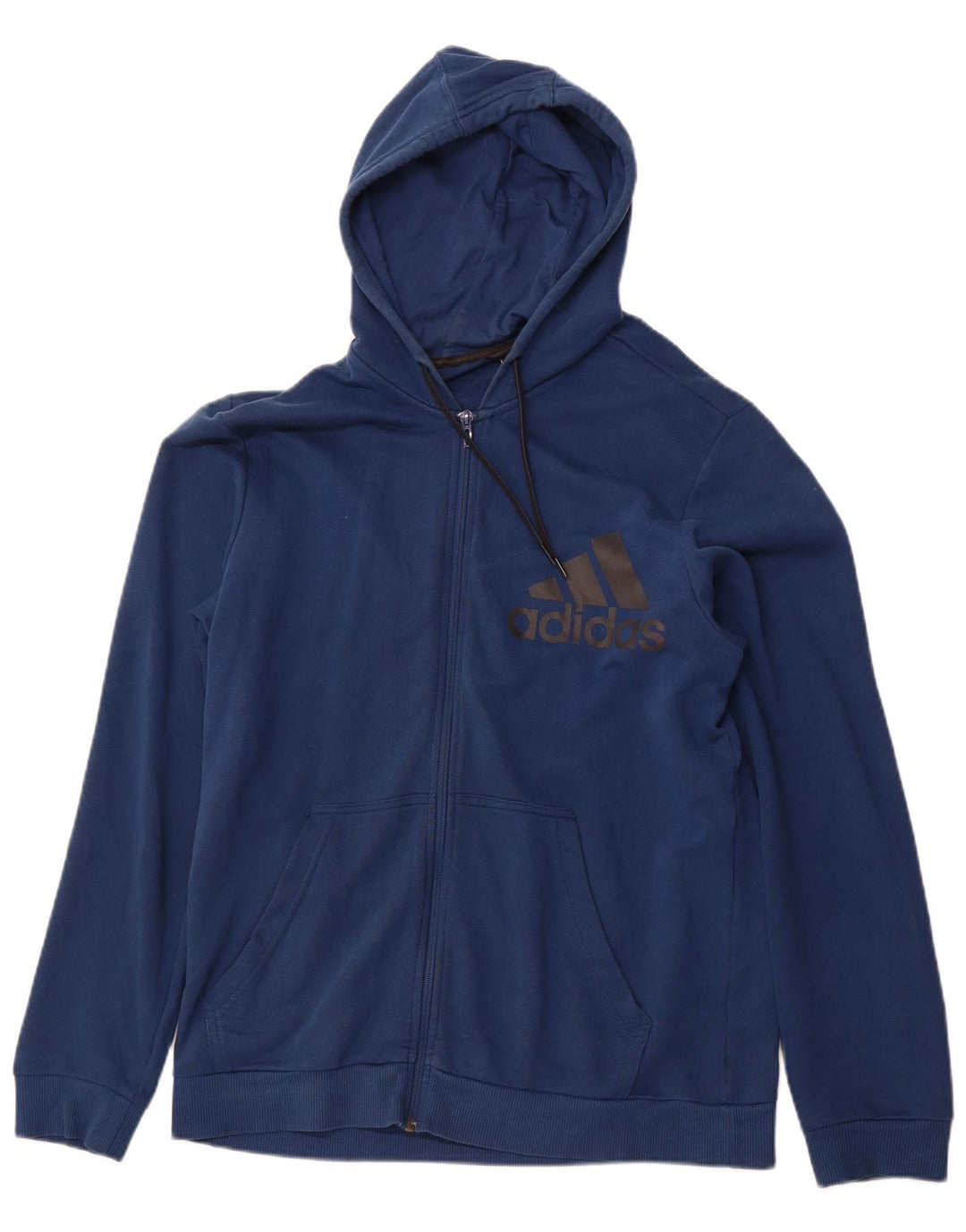 ADIDAS Sweat à Capuche Graphique Zippé Homme Bleu Moyen