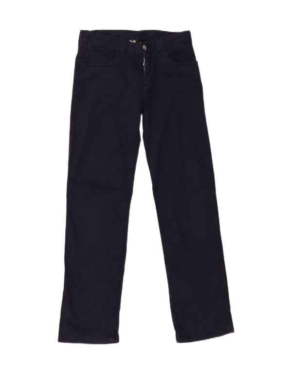 Dolce & Gabbana Pantalon décontracté pour fille 11-12 ans Medium W26 L29 Bleu marine