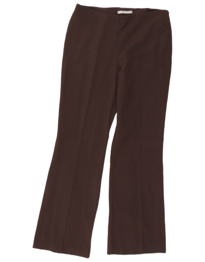 Marks & Spencer Pantalon décontracté Bootcut pour femme UK 12 Medium W30 L29 Gris