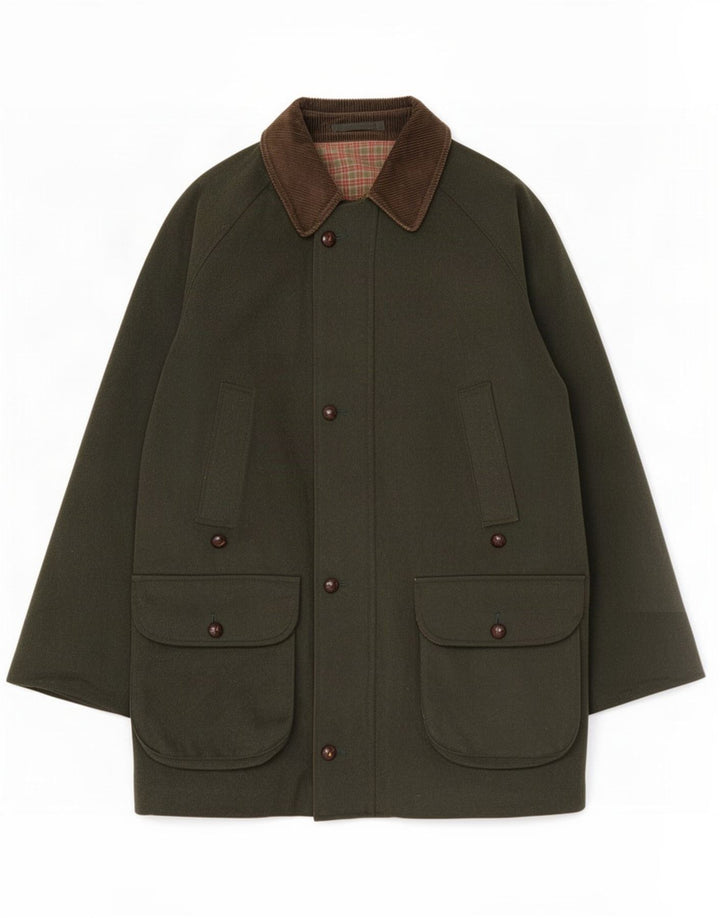 Barbour Veste utilitaire pour hommes UK 42 XL Laine verte
