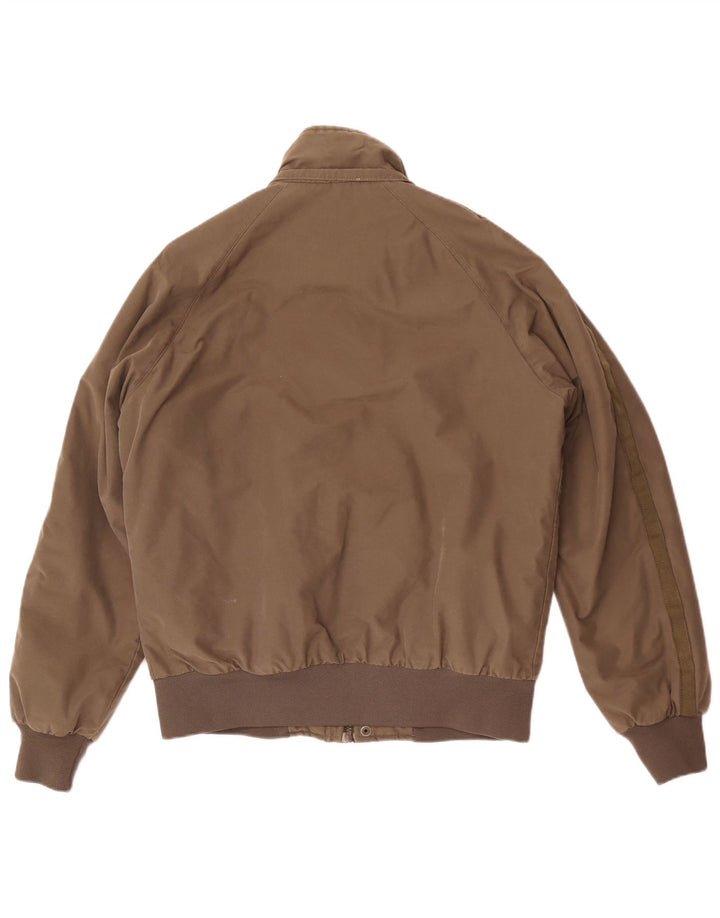 Puma Veste Bomber Homme UK 40 Large Kaki Coton