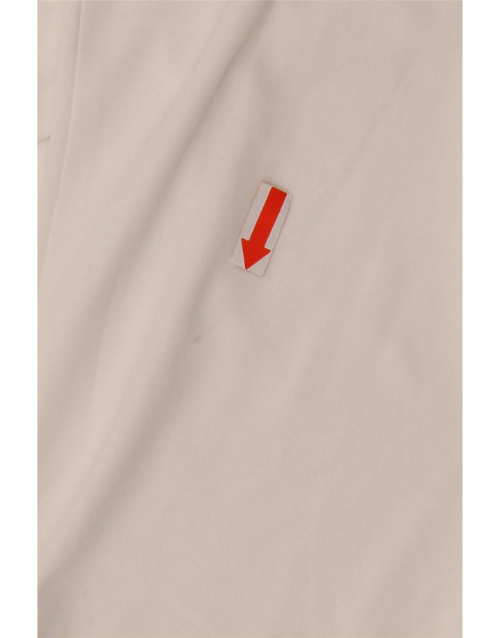 Spyder Haut de survêtement à col zippé pour homme UK 46 2XL Blanc Colourblock