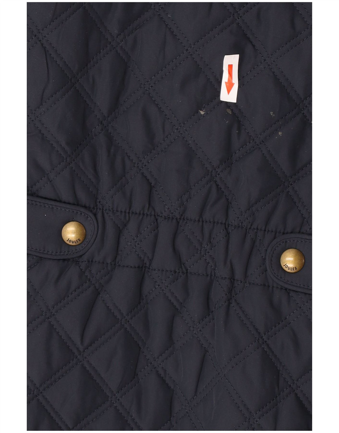 Joules Gilet matelassé pour femme UK 14 Large Bleu Marine Polyester
