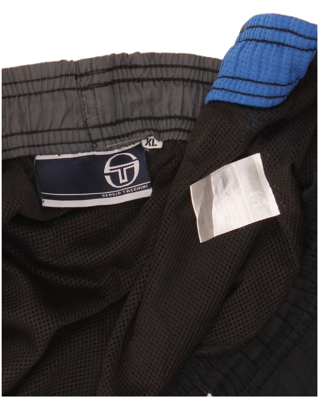 SERGIO TACCHINI Short de Bain Homme XL Noir Colourblock Polyester