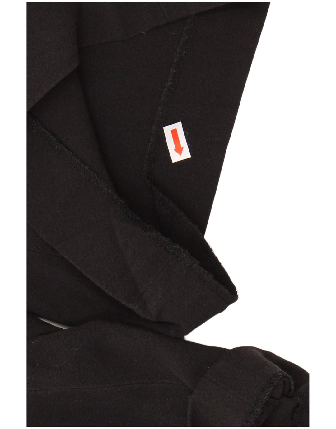 CALVIN KLEIN Pantalon Chino Bootcut Femme US 12 Large W34 L32 Noir