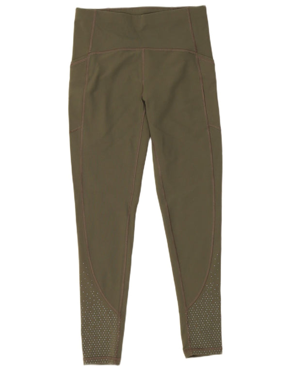 Lululemon Leggings pour femmes US 6 Nylon à pois vert moyen