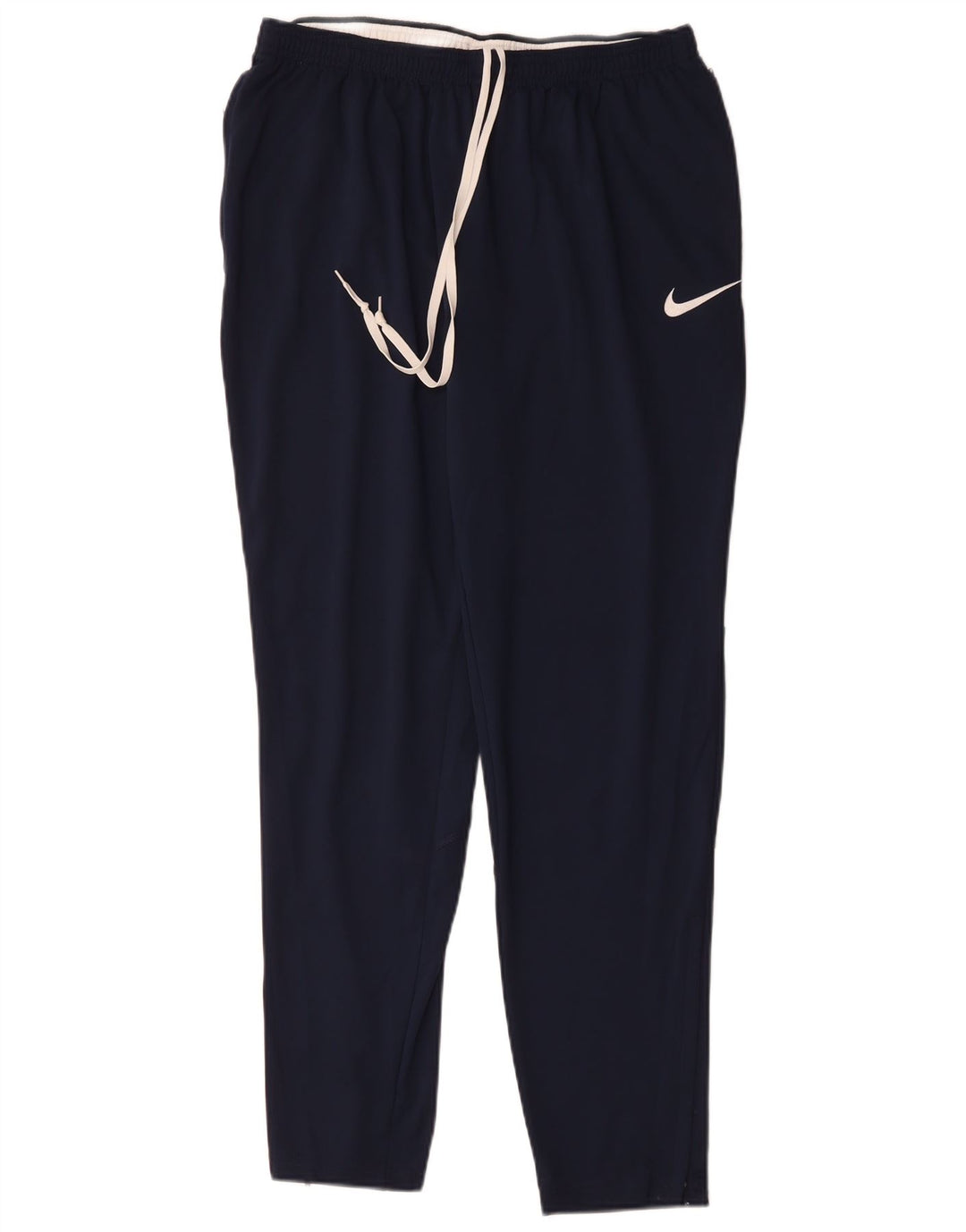 Nike Pantalon de survêtement Dri Fit pour homme XL Bleu marine Colorblock Polyester