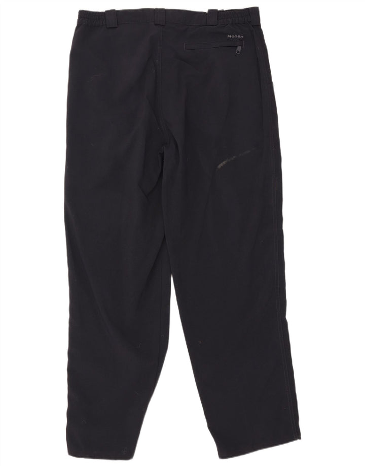 Rohan Pantalon Chino Pegged Homme W38 L31 Bleu Marine