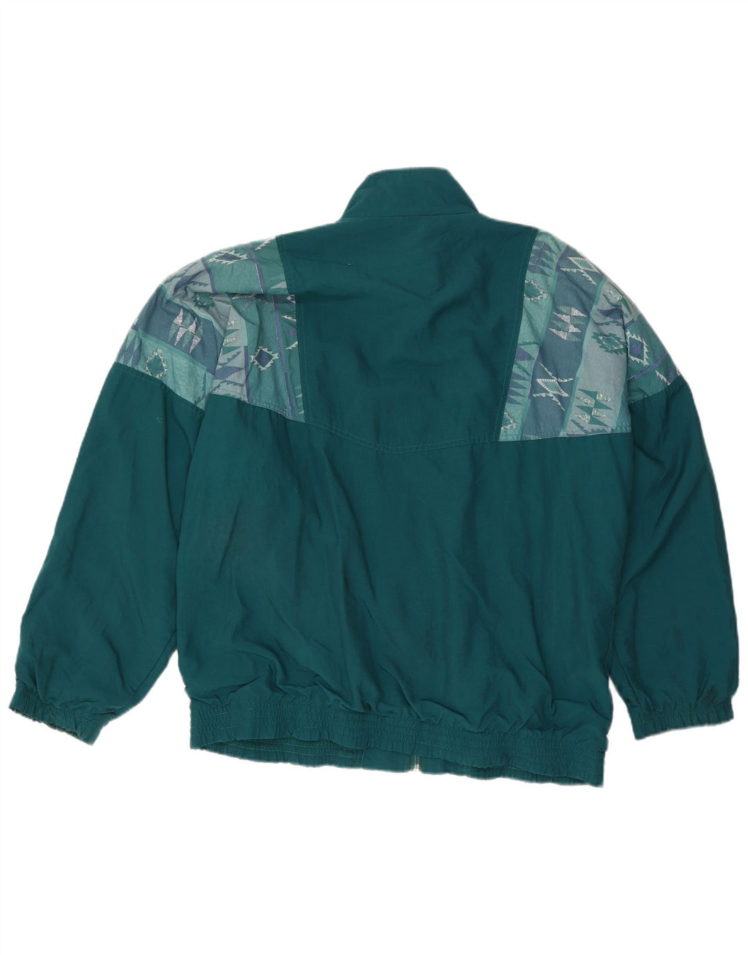 Jean Leduc Veste de Survêtement Homme XL Vert Géométrique Polyester