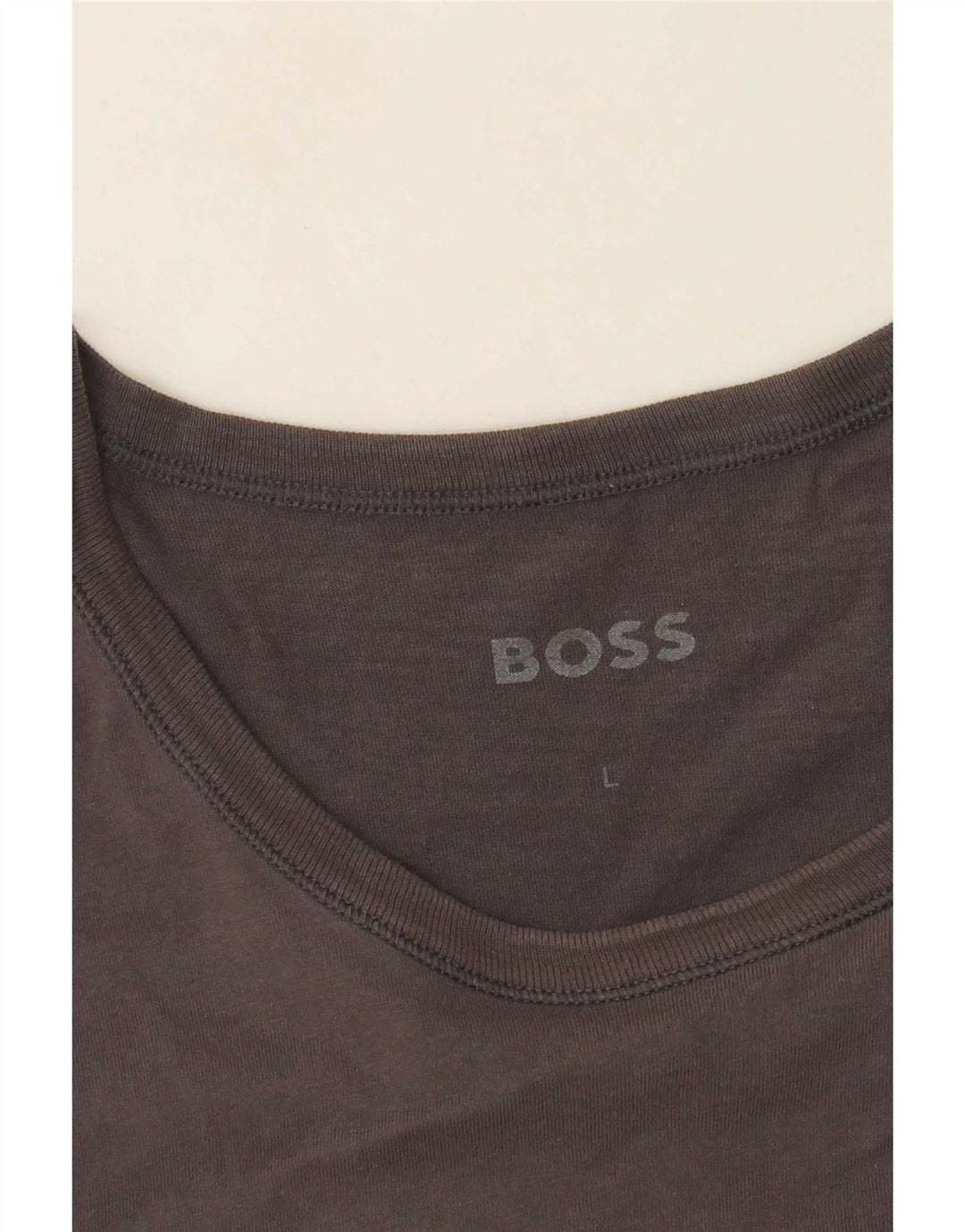 Hugo Boss T-shirt pour femme UK 14 Large Gris