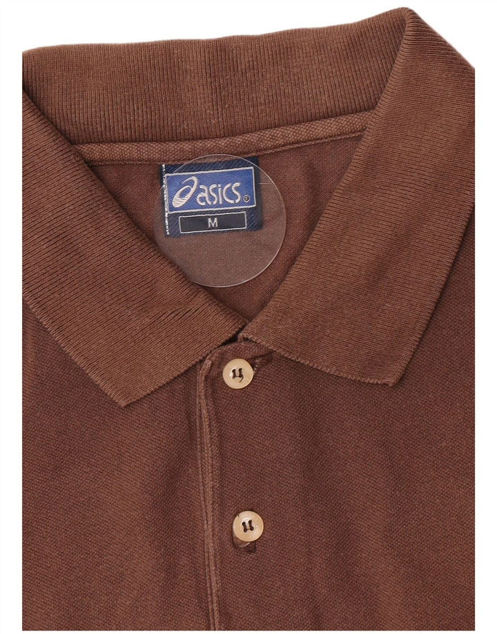 Asics Polo Homme Marron Moyen