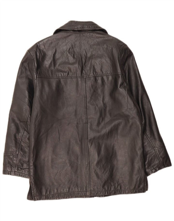 LEGENDARY JACKET 1957 Womens Leather Jacket UK 10 Small Black Leather