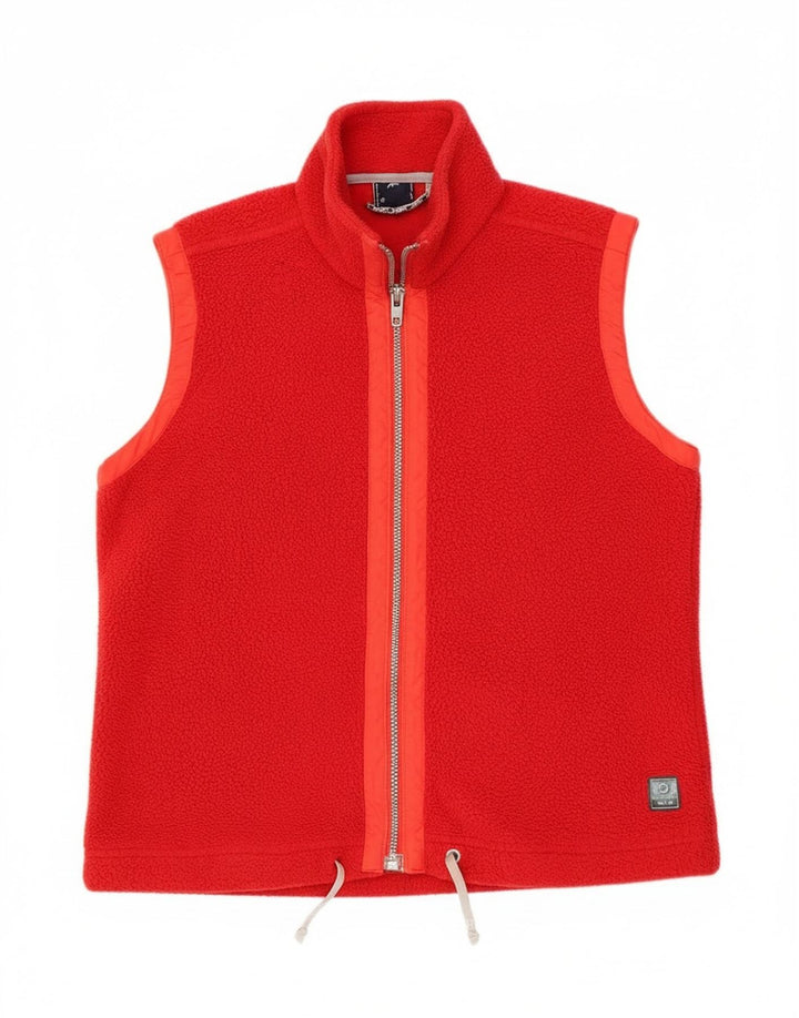 Murphy & Nye Gilet polaire pour femme UK 14 Rouge moyen Polyester