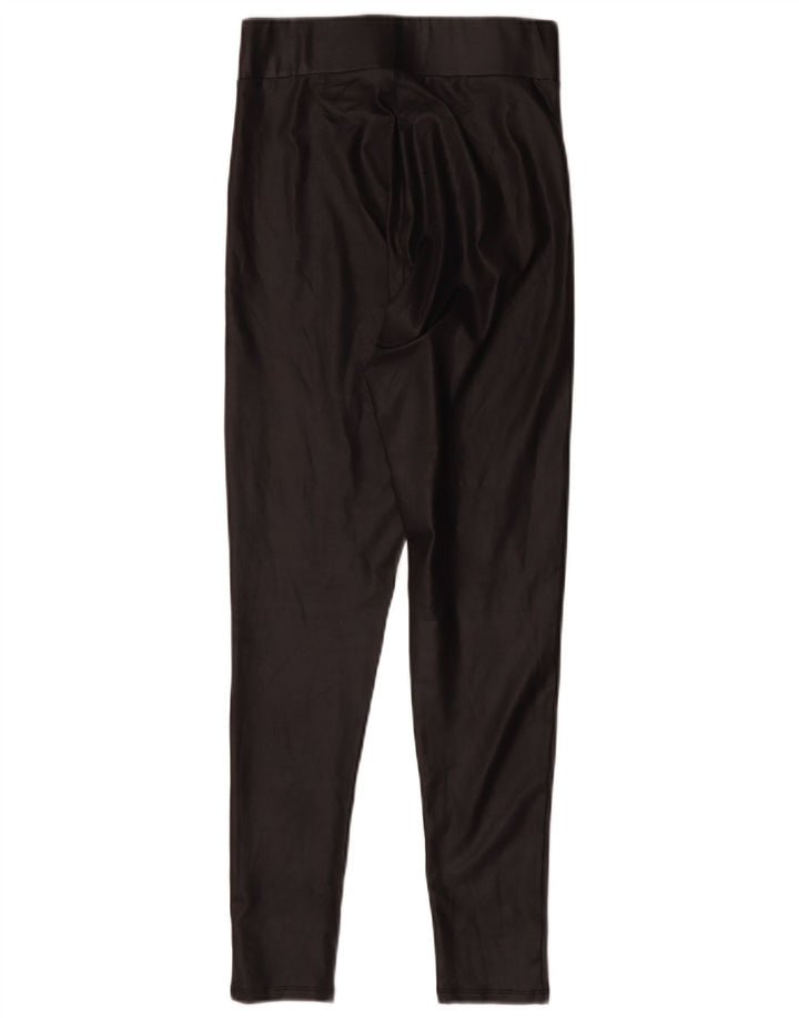Zara Leggings Femme UK 8 Petit Noir