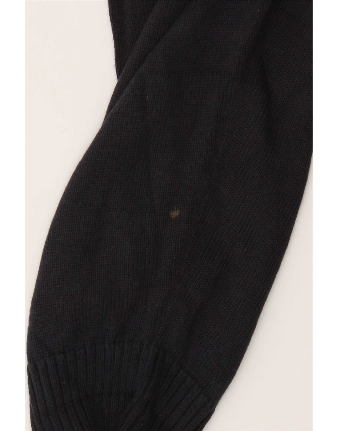 Marks & Spencer Pull col zippé homme bleu marine moyen coton