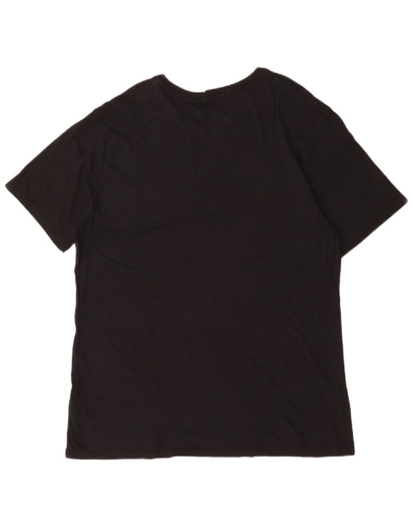 Nike T-shirt graphique pour homme XL en coton noir