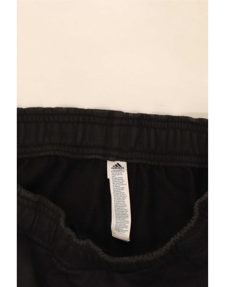 Adidas Pantalon de survêtement pour homme XS Noir Coton