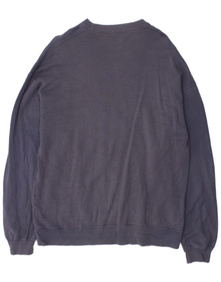 Marks & Spencer Sweat-shirt pour homme en coton bleu marine Taille L