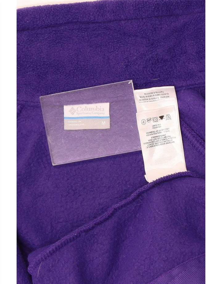 Columbia Veste Polaire Femme UK 14 Violet Moyen Polyester