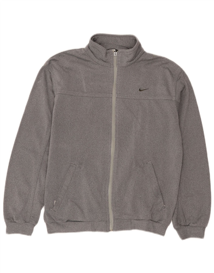 Nike - Veste de survêtement graphique pour garçon - 12-13 ans - Grand gris moucheté