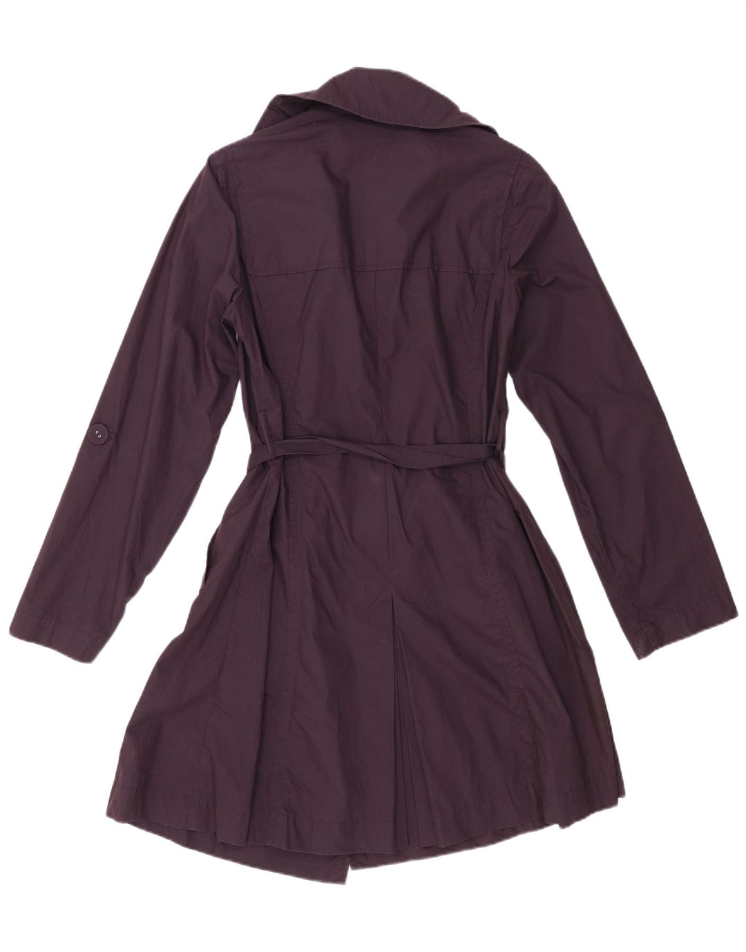 Marks & Spencer Trench-Coat Femme UK 12 Coton Violet Moyen