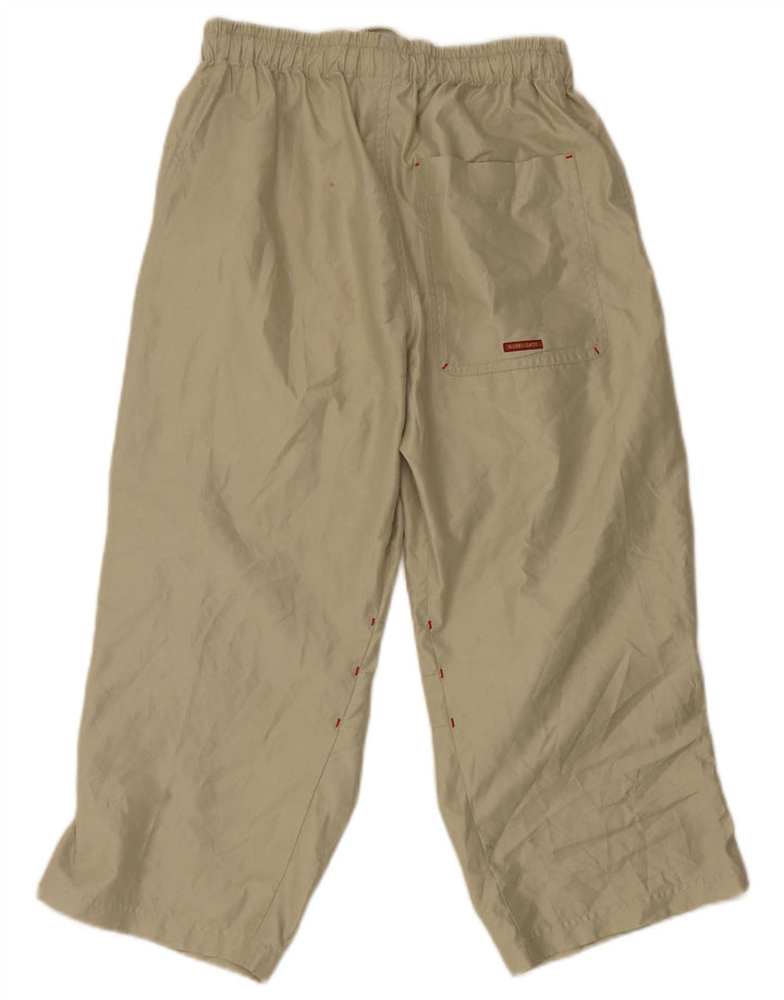 Quiksilver Pantalon de Survêtement Capri Homme Petit Beige Polyester