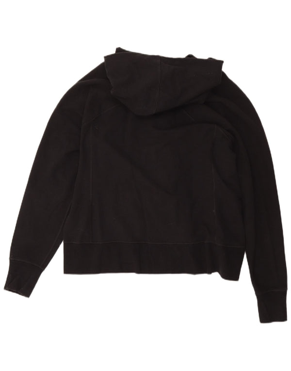 Nike Pull à capuche zippé pour femme UK 18 XL Coton noir