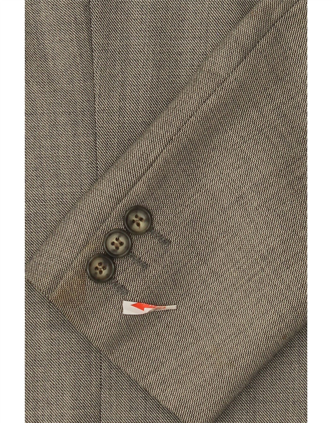 vintage Homme 2 Bouton Blazer Veste IT 46 Petit Gris