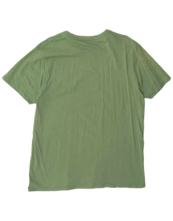 Jack Wills T-shirt coupe classique pour homme XL en coton vert