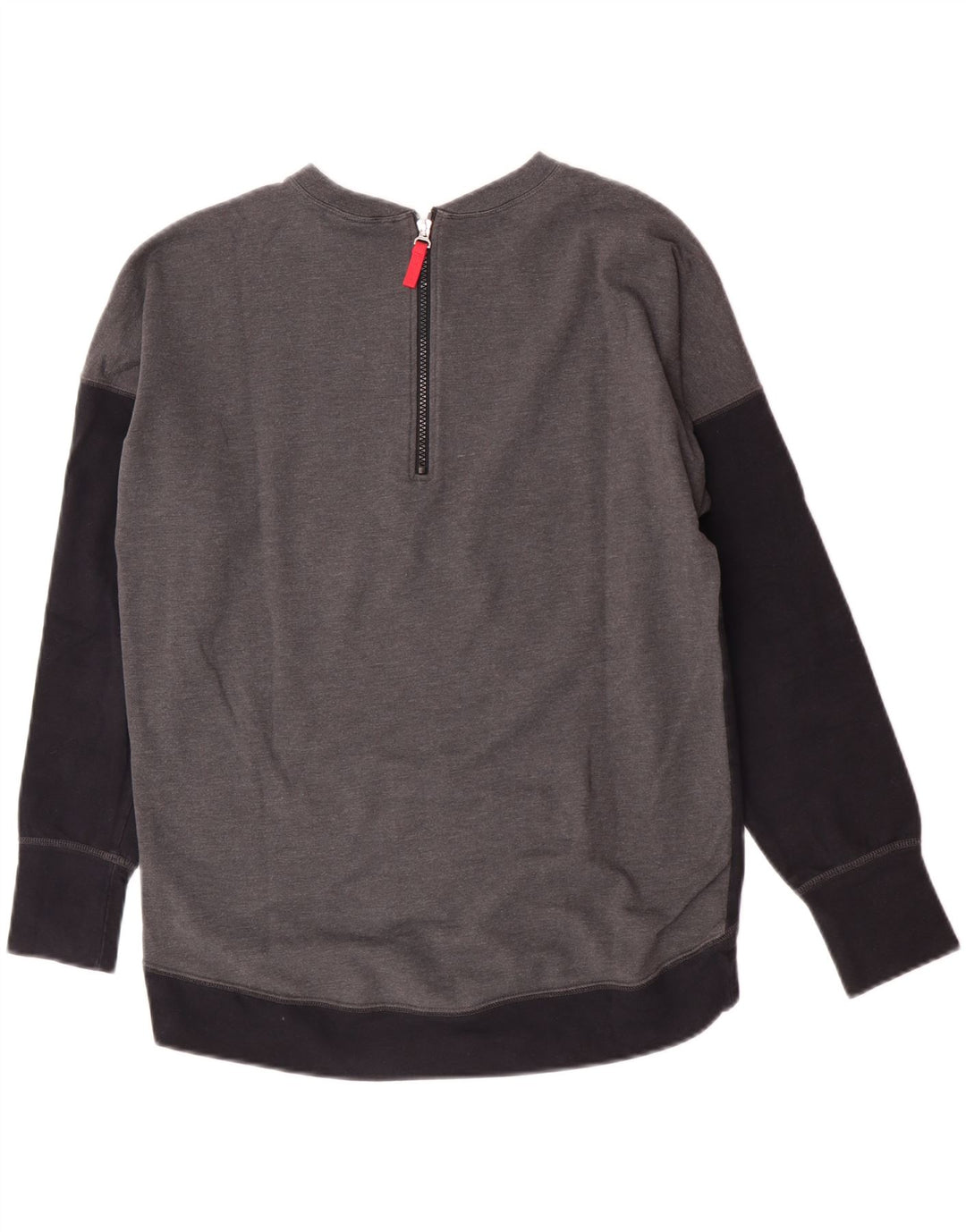 Champion Sweat-shirt pour femme UK 16 Large Noir Colourblock