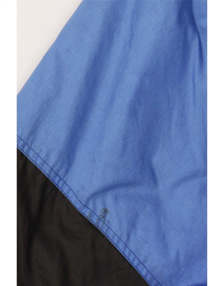 veste de ski homme vintage UK 40 Grand colorblock bleu