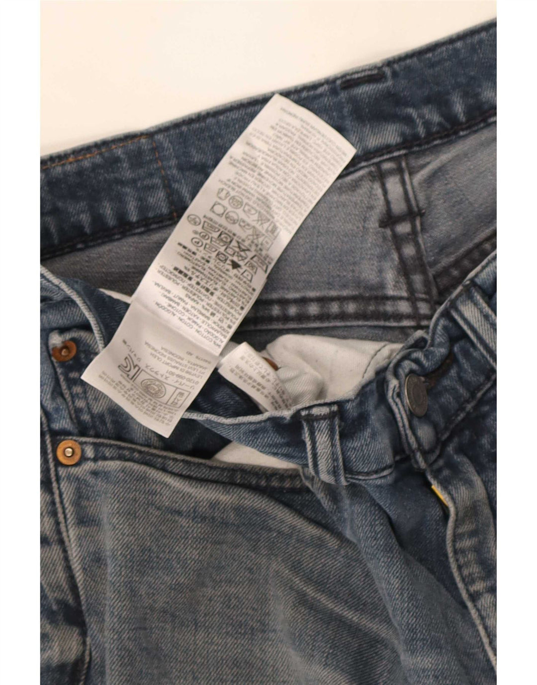 Levi's Jean Slim W32 L32 Homme Bleu Coton