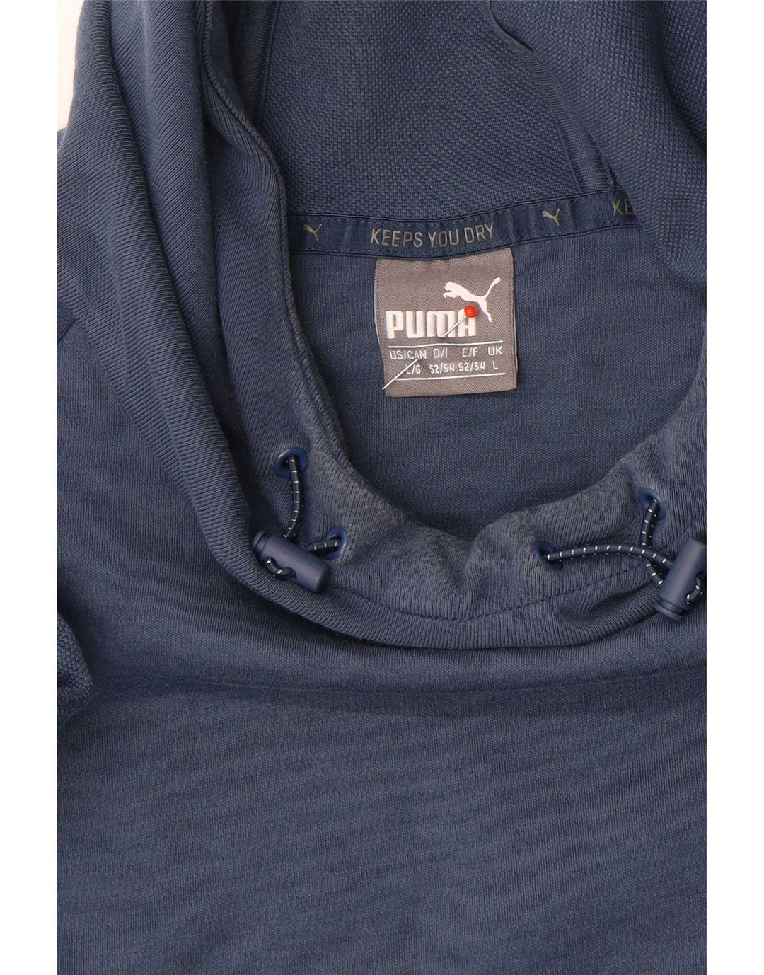 Puma Pull à capuche pour homme Bleu Taille L