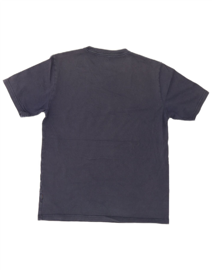 Converse T-Shirt Graphique Homme Bleu Marine Moyen Coton