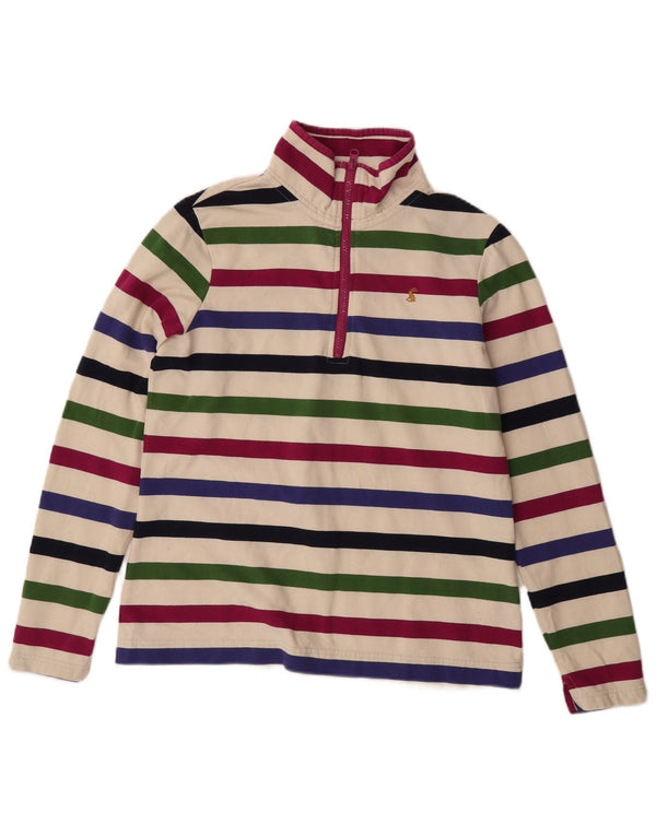 JOULES Sweat-Shirt Femme UK 12 Medium Multicolore Rayé