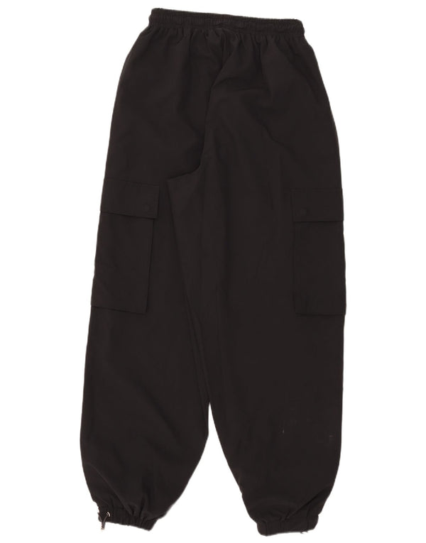 Ellesse Pantalon de survêtement cargo pour femme UK 12 Noir moyen