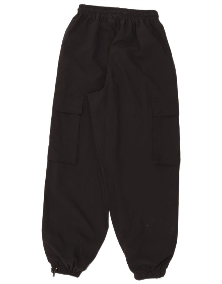 Ellesse Pantalon de survêtement cargo pour femme UK 12 Noir moyen