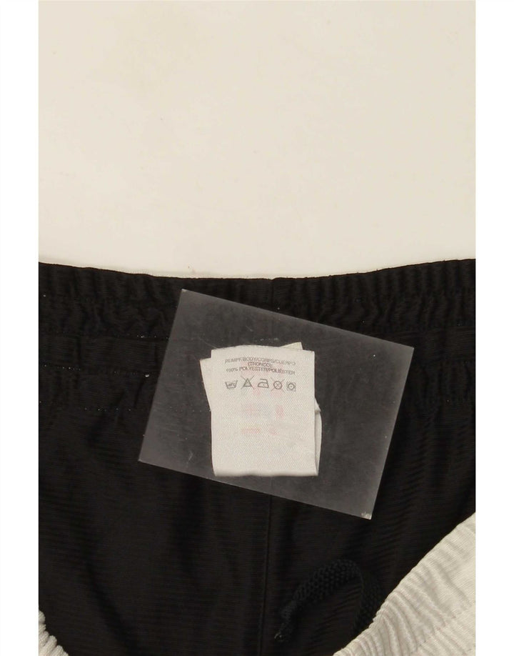 Adidas Short de sport pour homme en polyester color block blanc moyen