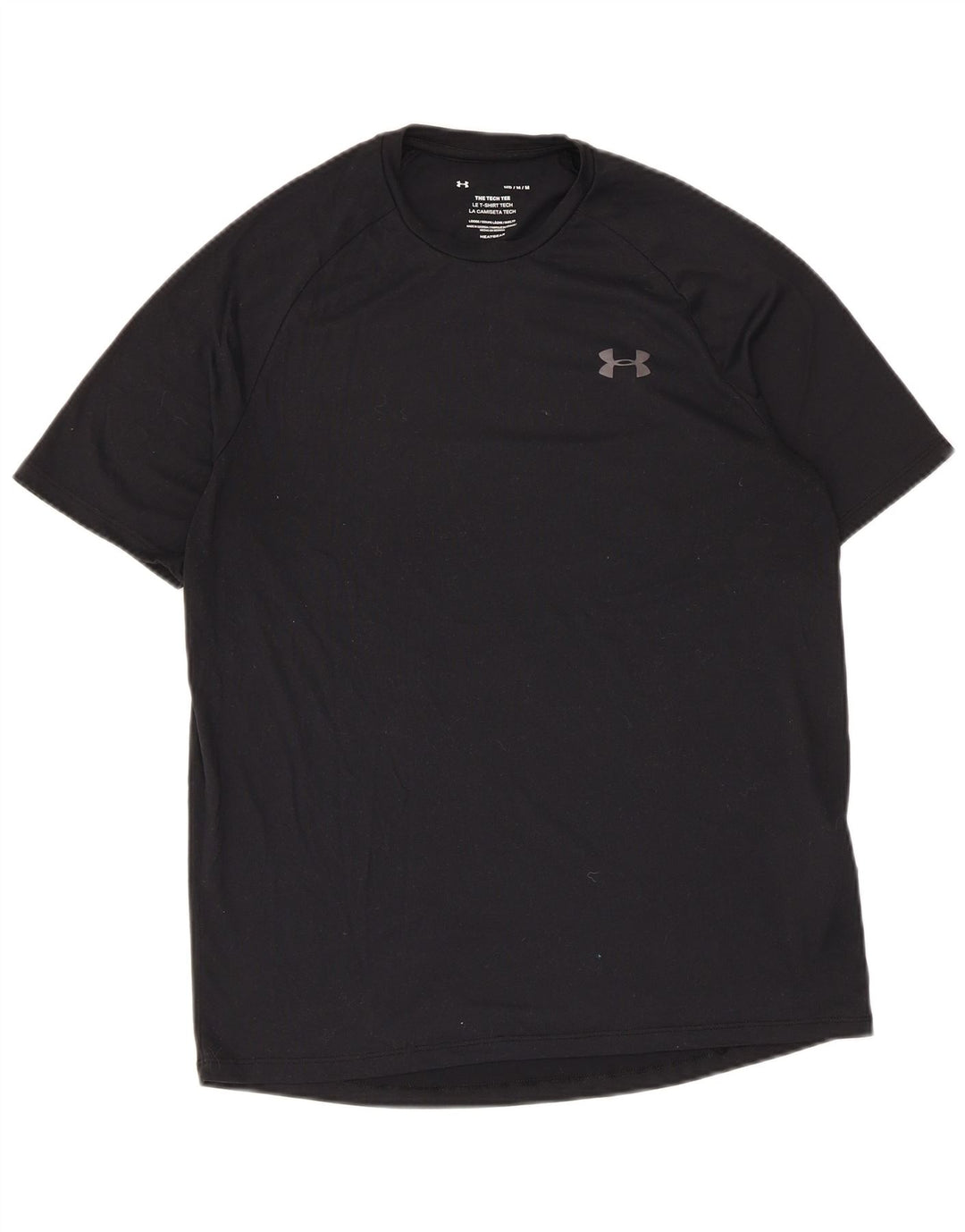 Under Armour T-Shirt Heat Gear Homme Noir Moyen Polyester
