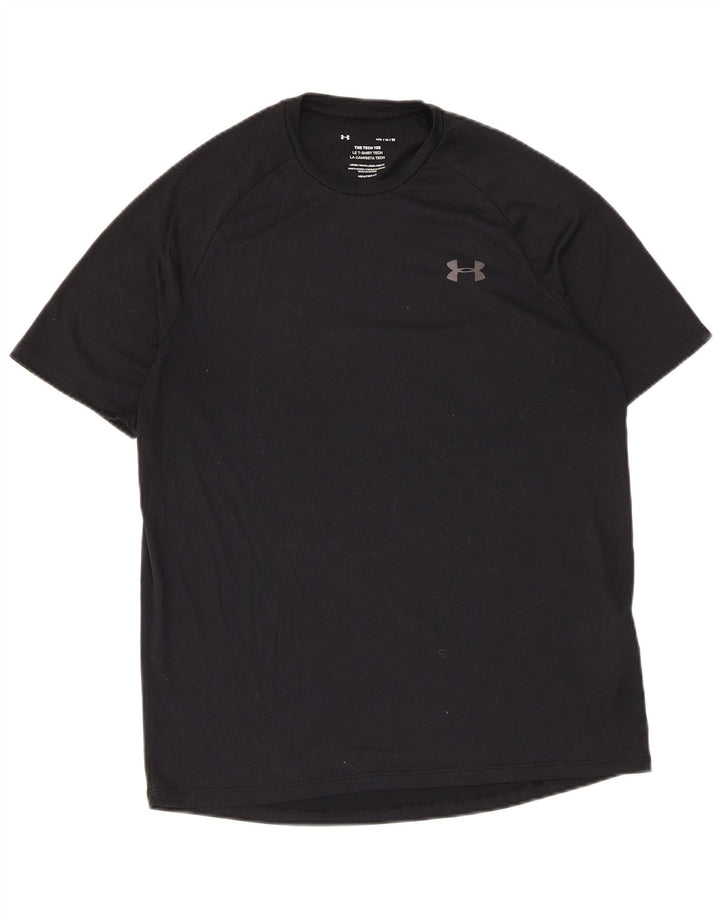 Under Armour T-Shirt Heat Gear Homme Noir Moyen Polyester
