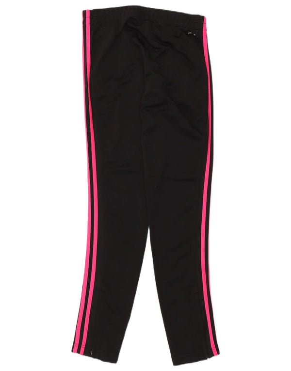 Adidas Pantalon de survêtement pour femme UK 8/10 Small Noir Polyester