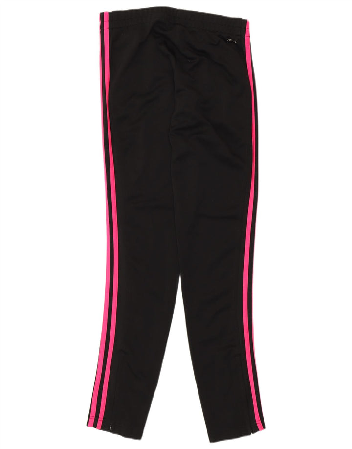 Adidas Pantalon de survêtement pour femme UK 8/10 Small Noir Polyester