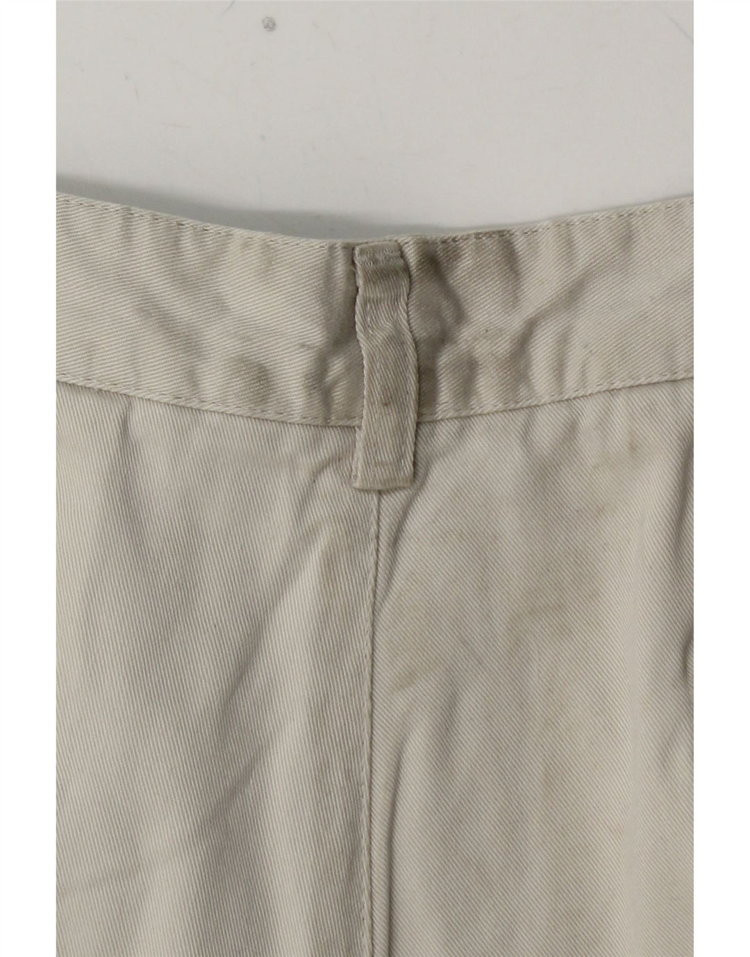 EDDIE BAUER Short Chino Pegged Homme W40 XL Coton Blanc