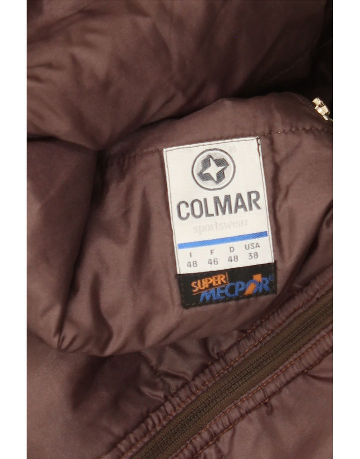 COLMAR Veste de Ski Coupe Ample Homme IT 48 Vert Moyen Colourblock