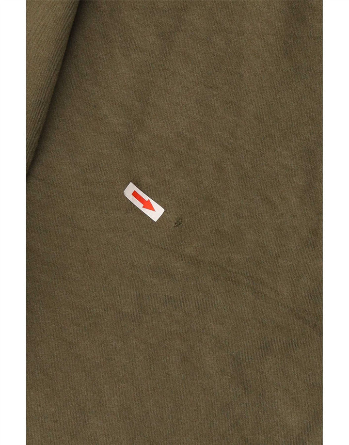 John Lewis Sweat-shirt pour homme en coton kaki moyen