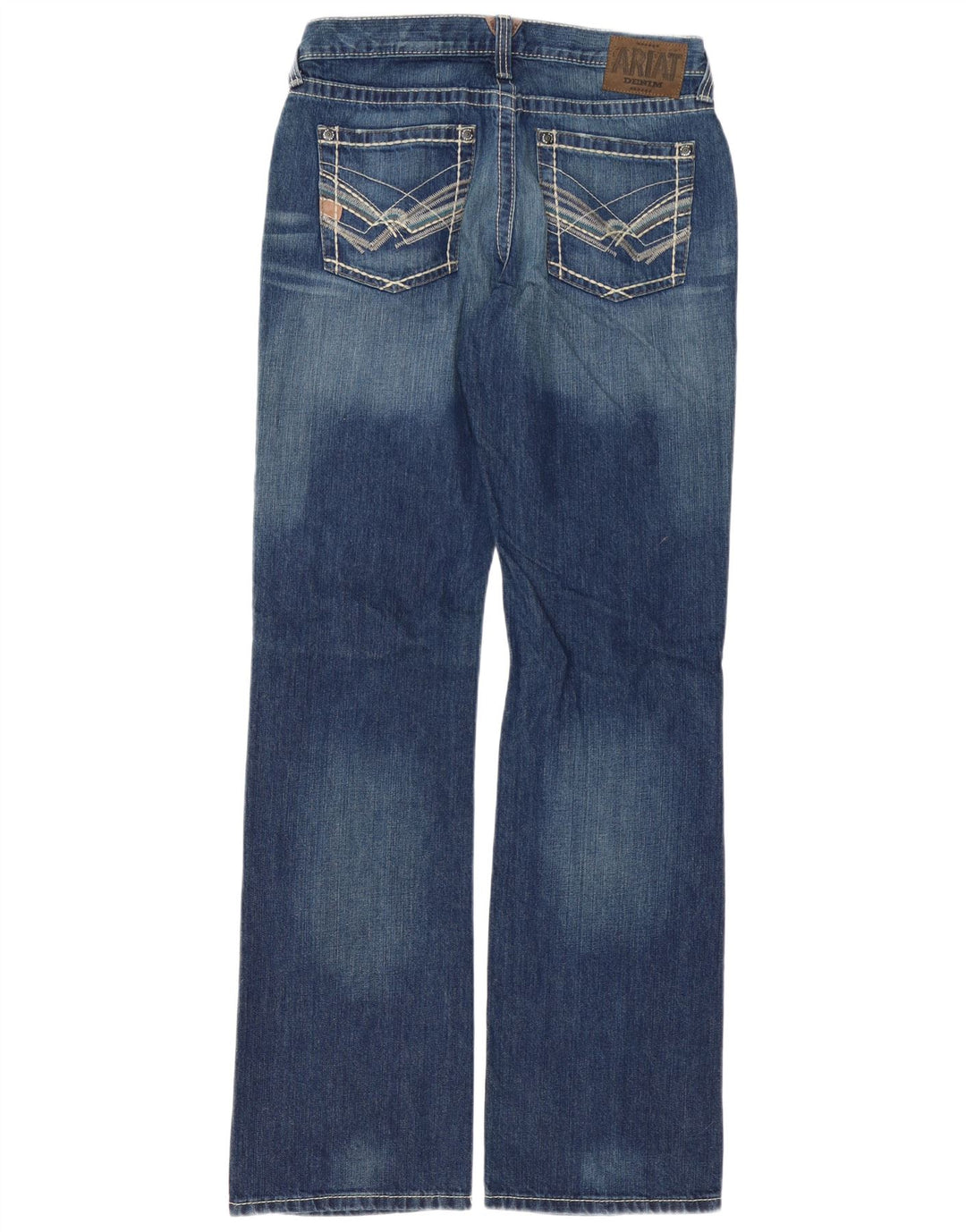 Ariat Jean Slim Bootcut Femme W33 L38 Bleu Coton