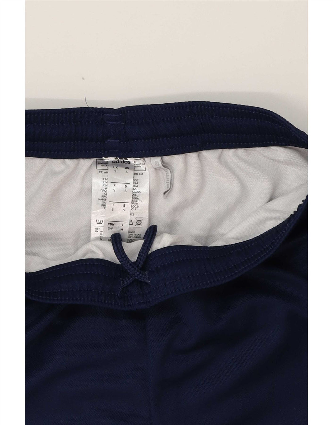 Adidas Hommes Climalite Sport Shorts Petit Bleu Marine Polyester