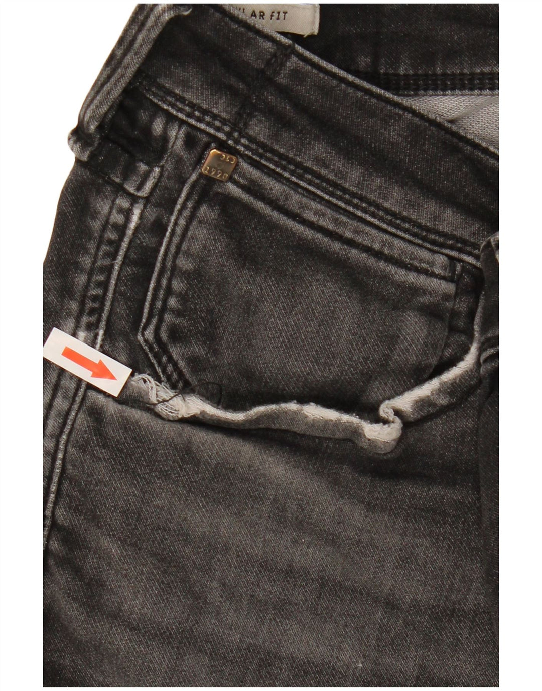 Jack & Jones Short en jean coupe classique pour homme XL W38 Gris Coton