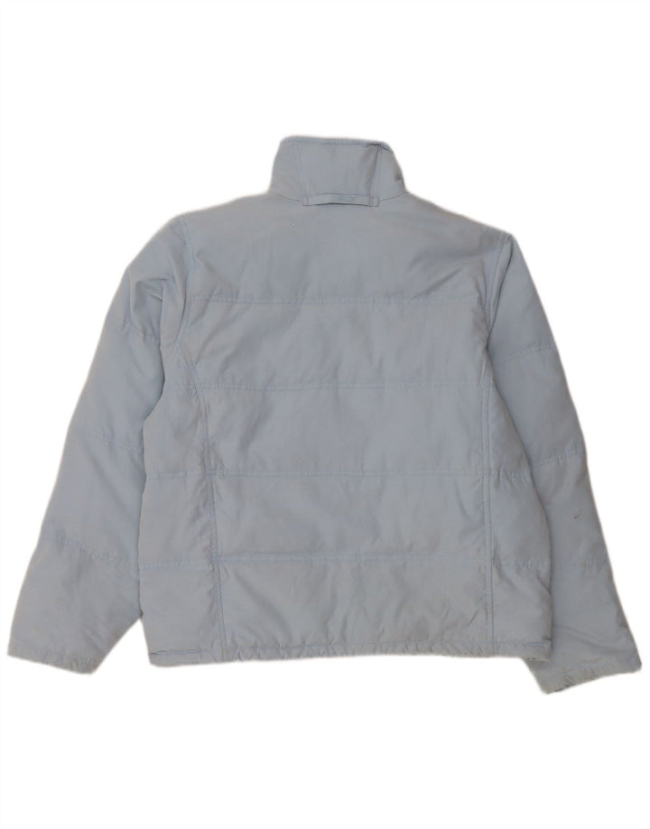 MUSTO Veste matelassée pour femme UK 14 Large Bleu Nylon