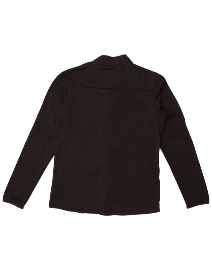 Nike Veste de survêtement Dri Fit pour homme Noir moyen Polyester